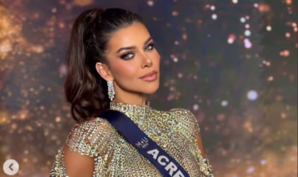 Acreana Andressa Jamylle faz agradecimento após o Miss Universe Brasil 2026