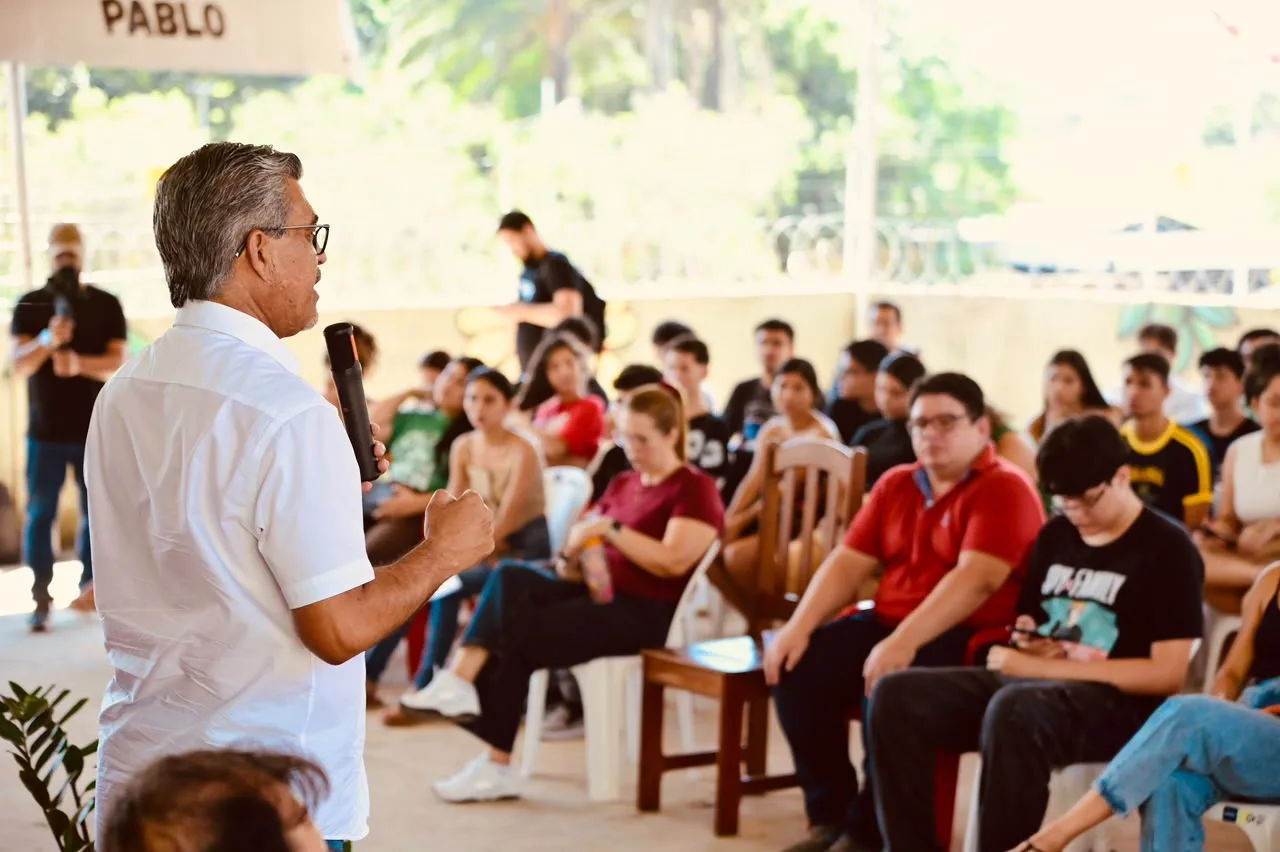 Com Thor Dantas e Jorge Viana, Edvaldo e Perpétua abraçam a juventude e discutem caminhos para o futuro